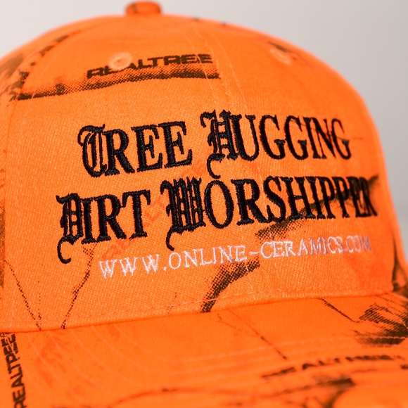 Online Ceramics Tree Hugging Dirt Worshipper Camo Hat - Picture 2 of 8
